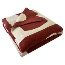 Comeon Knitted Cotton Single Throw